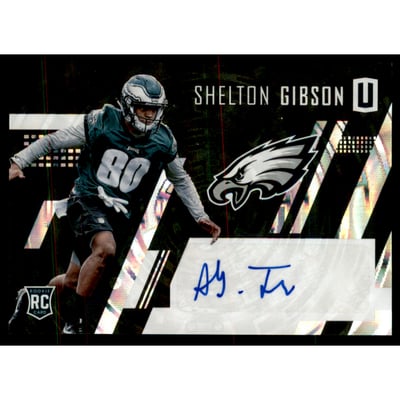 2017 Panini Unparalleled Rookie Autographs #218 Shelton Gibson/199