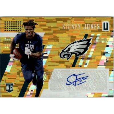 2017 Panini Unparalleled Rookie Autographs Yellow #229 Sidney Jones/149
