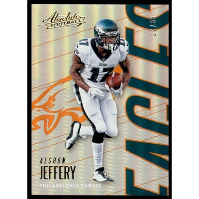 2018 Absolute Spectrum Orange #81 Alshon Jeffery
