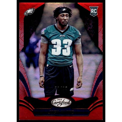 2018 Certified Mirror Red #170 Josh Adams