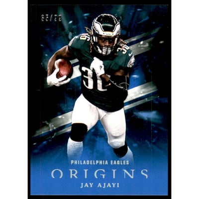 2018 Panini Origins Blue #87 Jay Ajayi