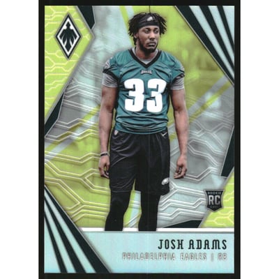 2018 Panini Phoenix Yellow #196 Josh Adams