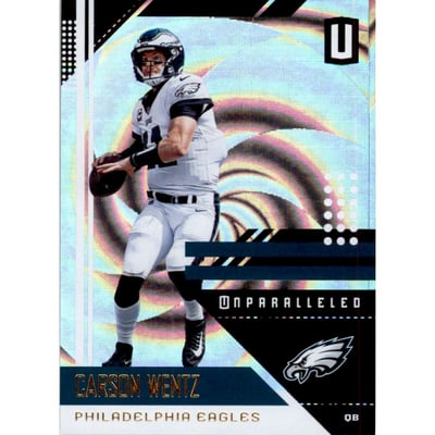 2018 Panini Unparalleled Whirl #157 Carson Wentz
