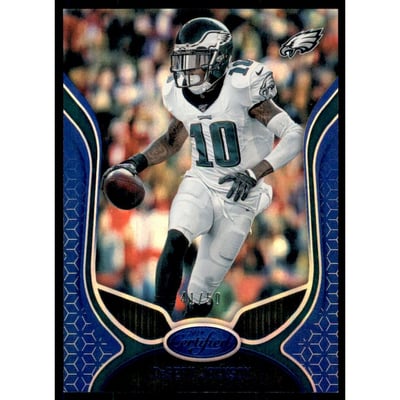 2019 Certified Mirror Blue #58 DeSean Jackson