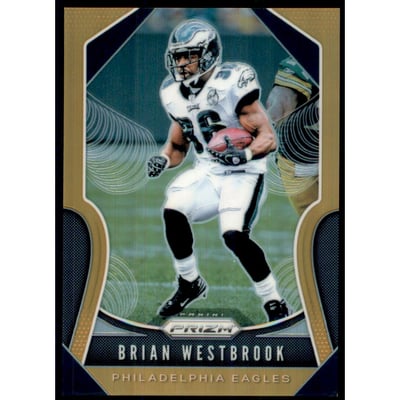 2019 Panini Prizm Prizms Orange #50 Brian Westbrook
