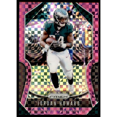 2019 Panini Prizm Prizms Purple Power #57 Jordan Howard