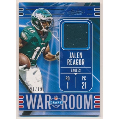 2020 Absolute War Room Materials #WM23 Jalen Reagor