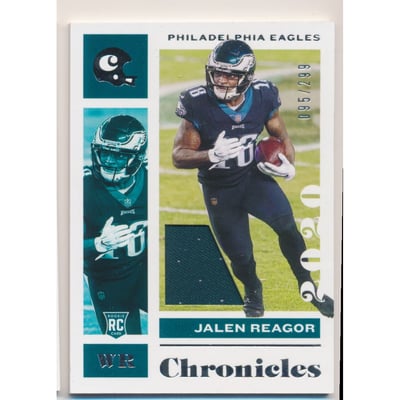 2020 Panini Chronicles Jerseys #77 Jalen Reagor/299