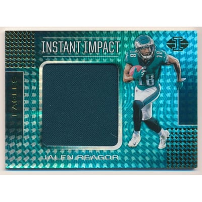 2020 Panini Illusions Instant Impact Jerseys #25 Jalen Reagor