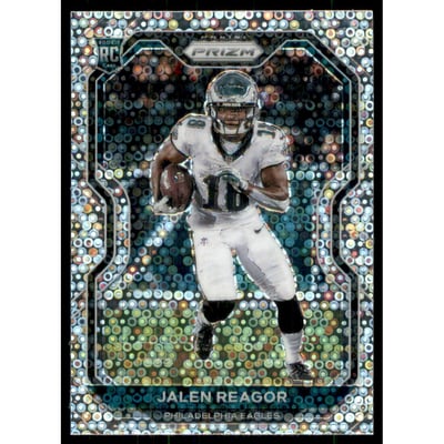 2020 Panini Prizm Prizms No Huddle #342 Jalen Reagor