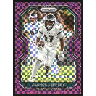 2020 Panini Prizm Prizms Purple Power #167 Alshon Jeffery