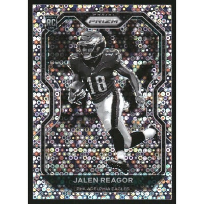 2020 Panini Prizm Rookie Variations Prizms No Huddle #9 Jalen Reagor