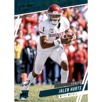 2020 Prestige Xtra Points Green #248 Jalen Hurts