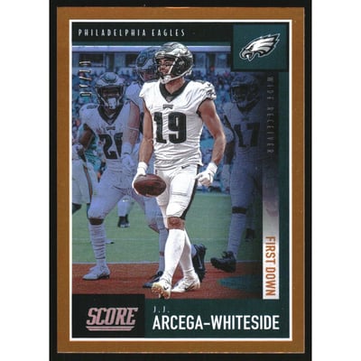 2020 Score First Down #186 J.J. Arcega-Whiteside