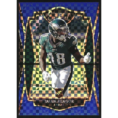 2020 Select Prizm Blue #168 Jalen Reagor