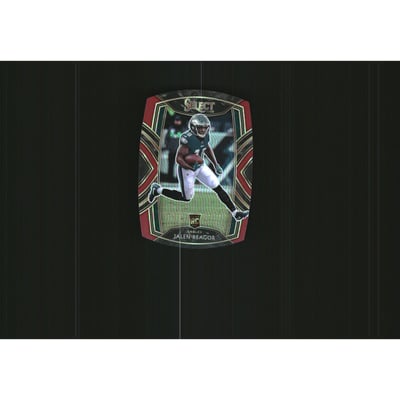 2020 Select Prizm Maroon Die Cut #268 Jalen Reagor