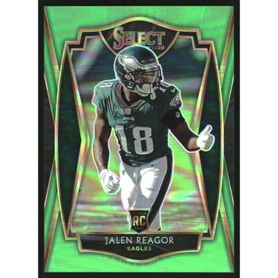 2020 Select Prizm Neon Green #168 Jalen Reagor