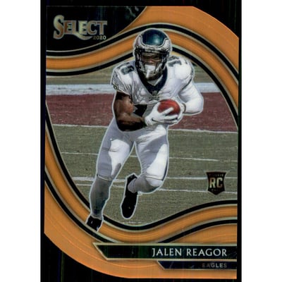2020 Select Prizm Orange Die Cut #368 Jalen Reagor
