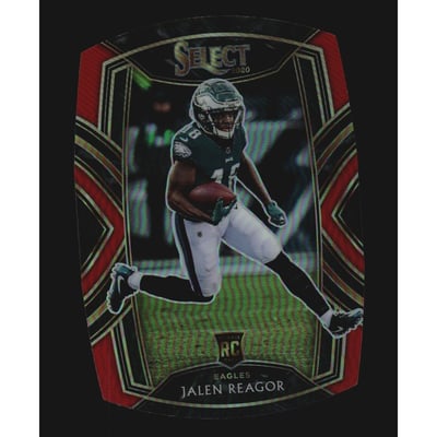 2020 Select Prizm Red Die Cut #268 Jalen Reagor