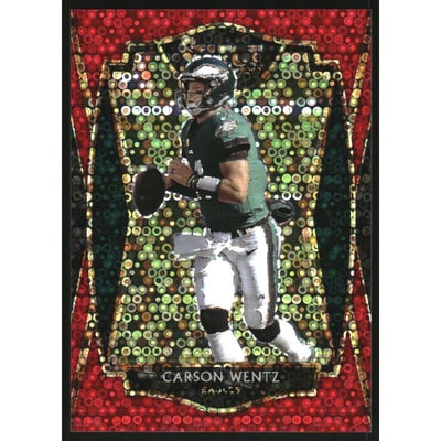 2020 Select Prizm Red Disco #116 Carson Wentz