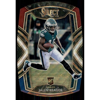 2020 Select Prizm Tri Color Die Cut #268 Jalen Reagor