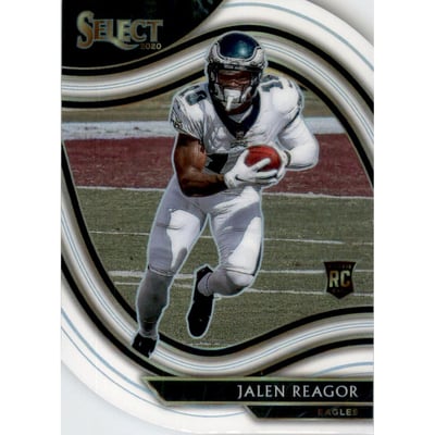 2020 Select Prizm White Die Cut #368 Jalen Reagor