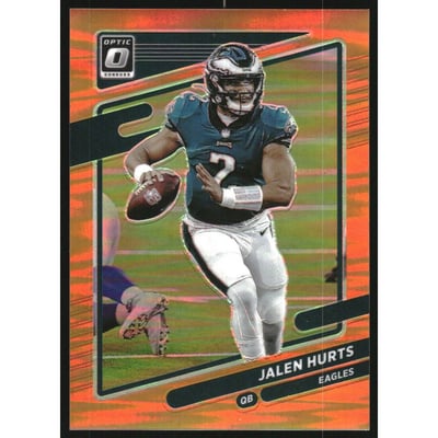 2021 Donruss Optic Orange #9 Jalen Hurts