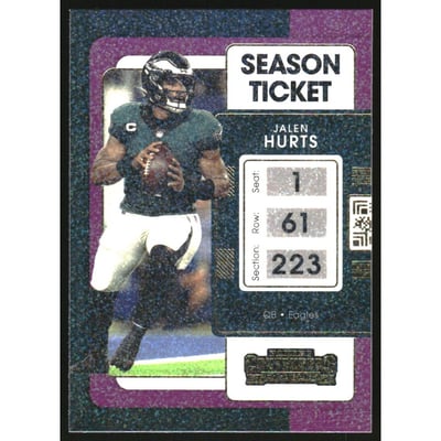 2021 Panini Contenders Stardust #79 Jalen Hurts