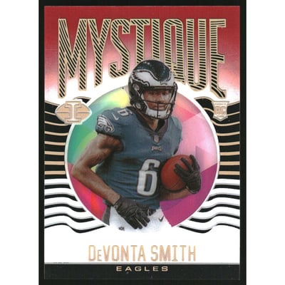 2021 Panini Illusions Mystique Red #5 DeVonta Smith