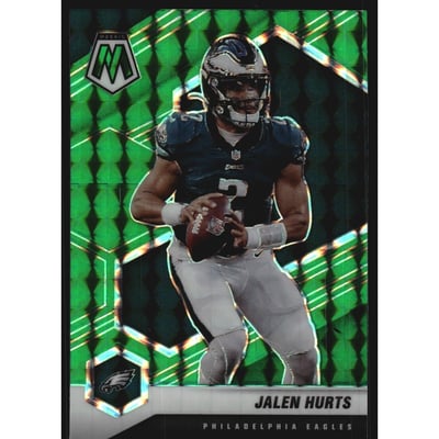 2021 Panini Mosaic Mosaic Green #160 Jalen Hurts