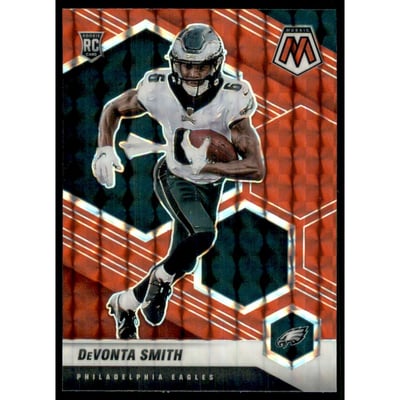 2021 Panini Mosaic Mosaic Red #305 DeVonta Smith