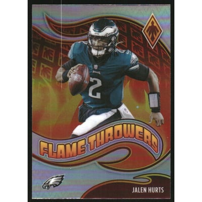 2021 Panini Phoenix Flame Throwers #24 Jalen Hurts