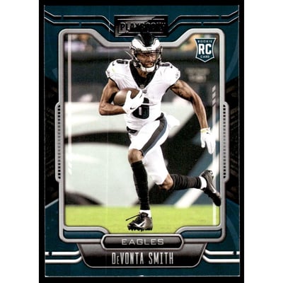 2021 Panini Playbook #107 DeVonta Smith RC