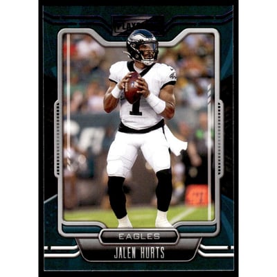 2021 Panini Playbook Purple #69 Jalen Hurts
