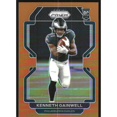 2021 Panini Prizm Prizms Orange #369 Kenneth Gainwell