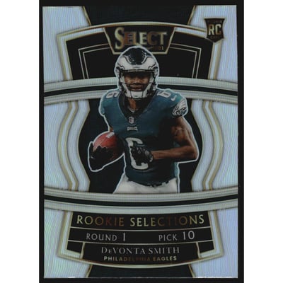 2021 Select Rookie Selections Prizm #9 DeVonta Smith