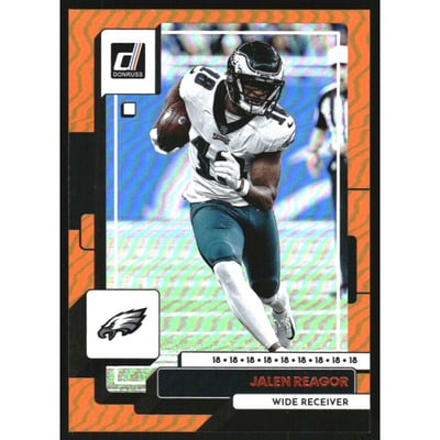 2022 Donruss Jersey Number #169 Jalen Reagor/18