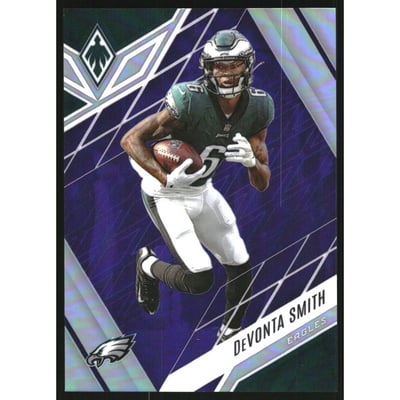 2022 Panini Phoenix Purple #91 DeVonta Smith