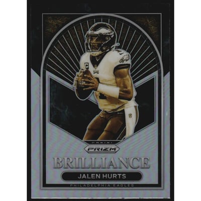 2022 Panini Prizm Brilliance Prizms Silver #8 Jalen Hurts