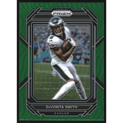 2022 Panini Prizm Prizms Green #237 DeVonta Smith