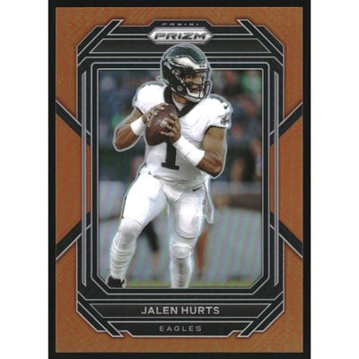 2022 Panini Prizm Prizms Orange #234 Jalen Hurts