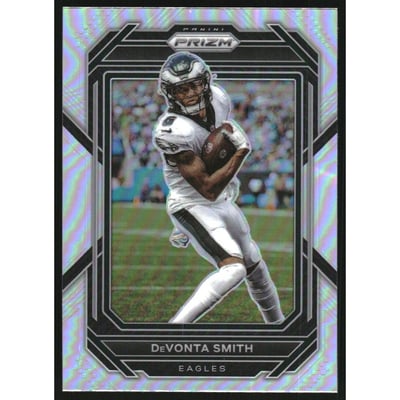2022 Panini Prizm Prizms Silver #237 DeVonta Smith