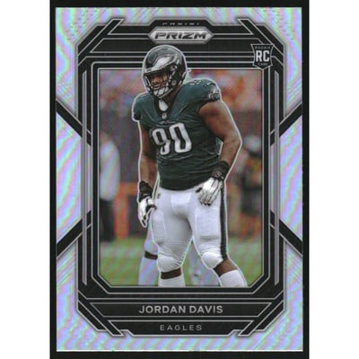 2022 Panini Prizm Prizms Silver #371 Jordan Davis