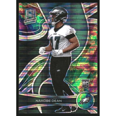 2022 Panini Spectra Celestial #188 Nakobe Dean