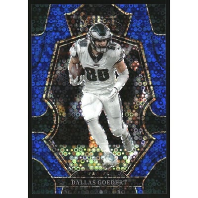2022 Select Prizm Blue Disco #181 Dallas Goedert