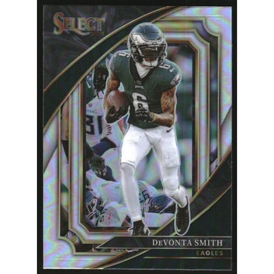 2022 Select Prizm Silver #308 DeVonta Smith