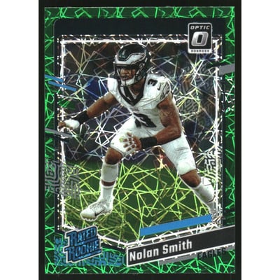 2023 Donruss Optic Green Velocity #283 Nolan Smith RR
