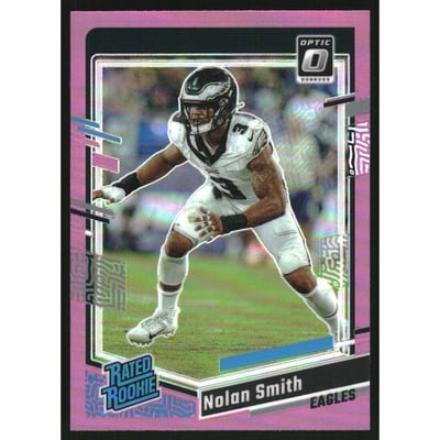 2023 Donruss Optic Pink #283 Nolan Smith RR
