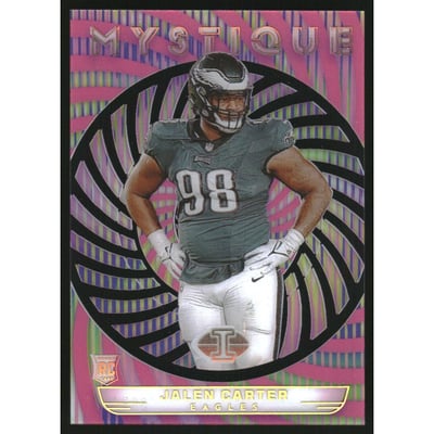 2023 Panini Illusions Mystique Pink #14 Jalen Carter