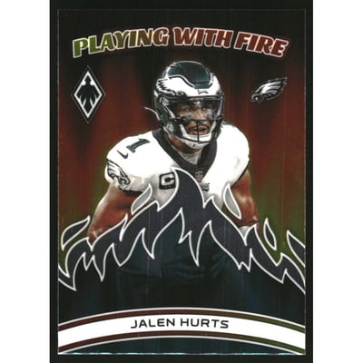 2023 Panini Phoenix Playing with Fire #9 Jalen Hurts